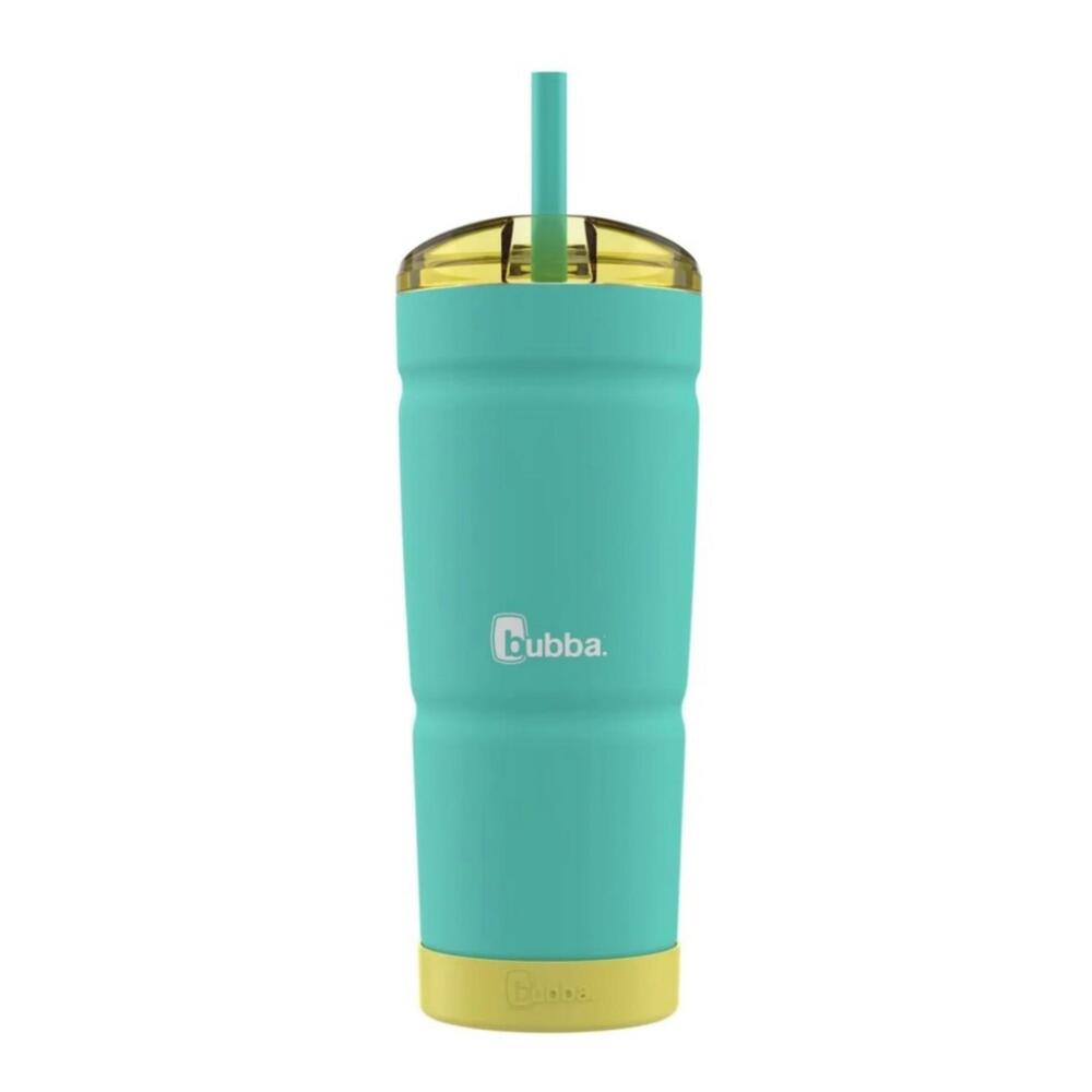 Bubba Envy-S 24oz Island Teal Stainless Steel Tumbler w/ Straw & Lemonade Bumper